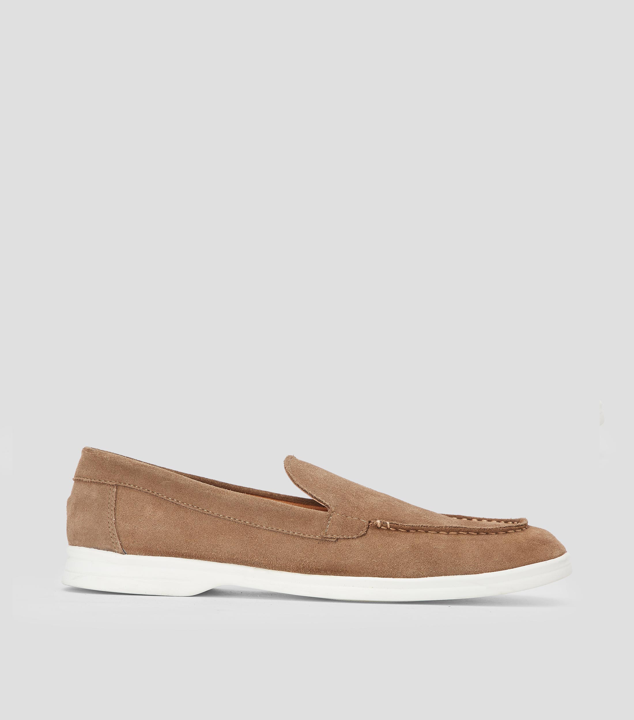 Mocasines en piel Hombre